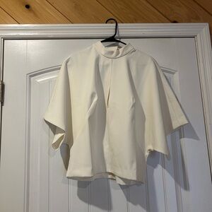Anthropologie Cream Blouse